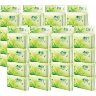 心相印手帕纸茶语香型纸巾钱夹纸巾便携式小包皮夹纸巾4层8片W910