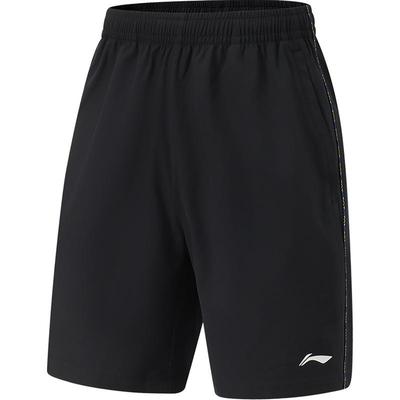 李宁速干凉爽男运动短裤运动裤