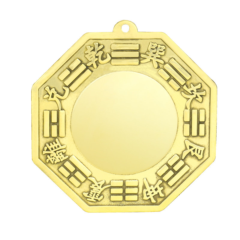 铜镜八卦镜怎么挂凸镜太极凹镜九宫家用门口大门对门对窗凸面镜子