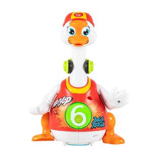 汇乐摇摆鹅宝宝玩具0一6月婴儿益智早教爬娃抬头训练周岁礼