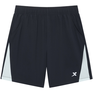 特步童装儿童速干短裤2026夏季新款男童拼接五分裤中大童裤子夏装