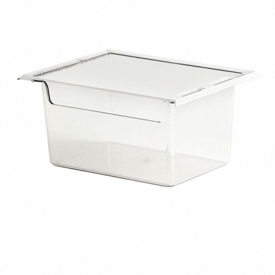 隐形抽屉式收纳盒工位收纳神器