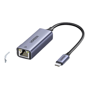 绿联typec转网口千兆手机连网线接口宽带rj45网络外接头以太网卡转换器适用于台式笔记本电脑手机平板拓展坞