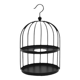 欧式金属火漆印章熔炉可爱鸟笼炉子鼎式火漆熔炉花形铁艺烛台勺子