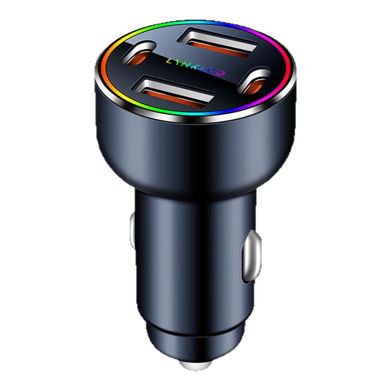 领克车载充电器点烟器转换插头