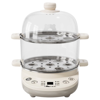 小熊煮蛋器智能预约不锈钢可定时