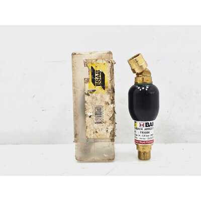 FR1000 ESAB FLASHBACK ARRESTOR FUEL GAS RESETTABLE LOT OF 2