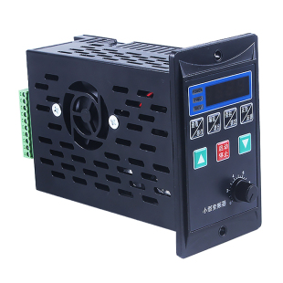US小型简易变频器220v调速器400W750W单相三相380V电机T13-750W-H