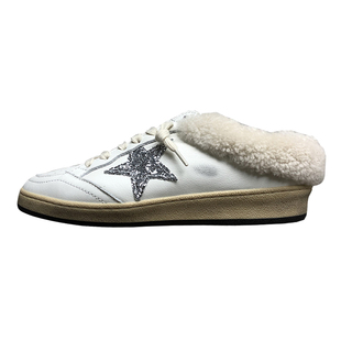 秋冬毛毛半拖鞋女外穿一脚蹬加绒星星小脏鞋皮毛一体羊羔毛脏脏鞋