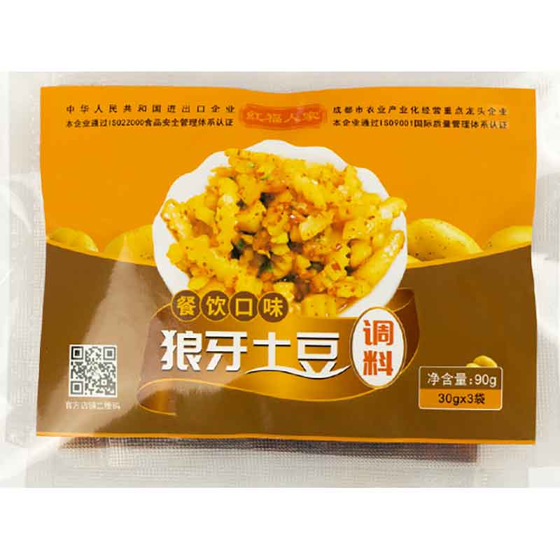 狼牙土豆调料酱配方商用红福人家