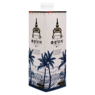 泰室(式)鲜榨椰汁椰子汁生日婚庆宴请聚餐果汁饮料600ml大瓶椰汁