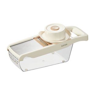 苏泊尔擦丝器厨房家用刨丝器土豆丝切片切丝不锈钢多功能切菜神器