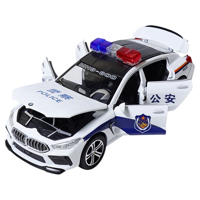 合金警车（6开门/回力/声光）