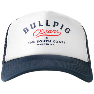 BULLPIG原创海洋南海岸美式卡车帽男透气货车帽夏天休闲旅游帽子