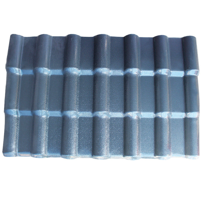 合成树脂瓦片树脂瓦2.5mm厚仿古琉璃瓦塑料屋面瓦塑脂瓦屋顶瓦片