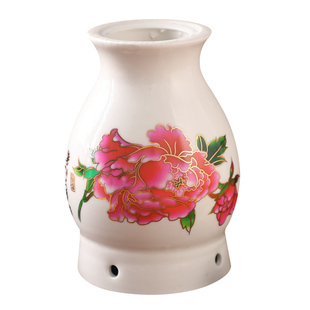 陶瓷艾灸罐刮痧一体杯中医美容院专用盒随身灸家用工具熏蒸仪器具