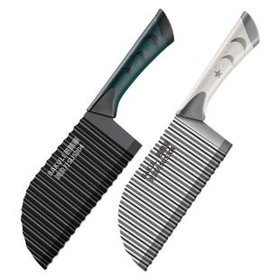 304狼牙土豆刀具波浪刀商用波纹刀切菜神器琅琊花式薯条刀切土豆