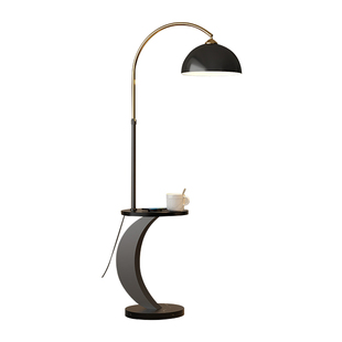 钓鱼灯落地灯客厅卧室沙发旁边茶几高级氛围感美式复古极简台灯具