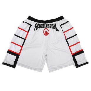 【第六区】2024重返街头控球之魔 白色光辉版篮球短裤男原创设计