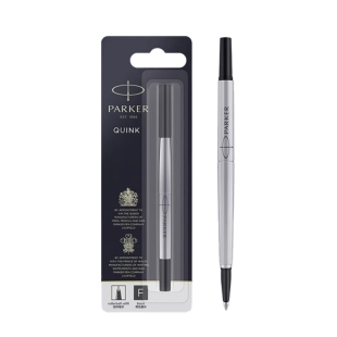 派克笔芯parker宝珠笔替换芯签字笔芯大容量中性笔芯0.7mm黑色0.5