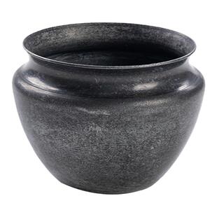 中式纯铝复古水盂茶洗建水茶水缸茶桶废水茶渣缸茶道茶盂茶具配件