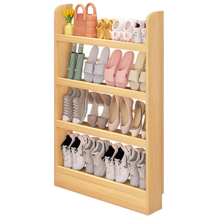 门后极窄鞋架入户12cm超薄拖鞋架入门夹缝超窄鞋架子门口小窄鞋柜