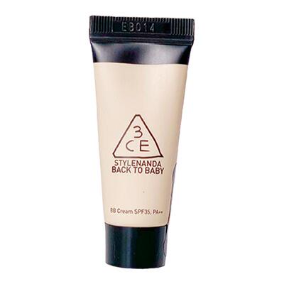 3CE三熹玉焕颜美肌BB霜8ml小奶砖柔雾无瑕持妆粉底液5ml遮瑕小样