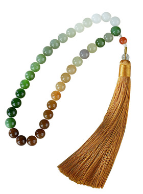 和田玉手链男女款多宝