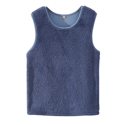 前加绒保暖护肚护胸背心