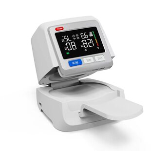 奥克斯臂筒式电子血压计家用高精准测量血压仪免穿戴医院正品专用