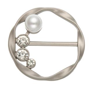 围巾丝巾扣环高档百搭t恤衣角扣打结扣衣服下摆固定扣衣服装饰扣