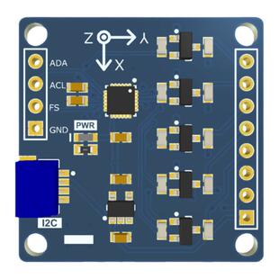 全新ICM-20948九轴加速度传感器模块 陀螺仪9DoF MEMS运动姿态IMU