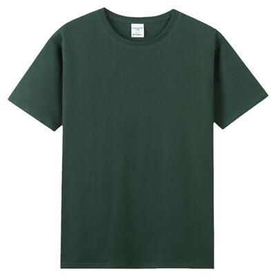 40支双纱精梳棉短袖210g定制印花