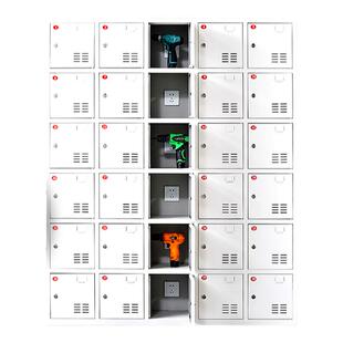工地电动工具充电柜子集中平板手机PDA存放柜USB对讲机寄存保管箱