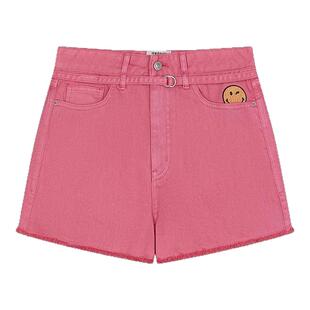【smiley联名系列】TeenieWeenie小熊奥莱牛仔短裤夏季多巴胺裤子