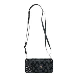 个性字母零钱包适用华为pura70pro手机壳mate70/60pro背带pura80斜挎p60挂绳nova14/15皮纹荣耀400防摔500套