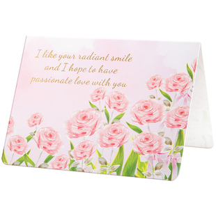 玫瑰信封信纸套装创意感恩节日祝福浪漫情书送女友鲜花店礼物手写信生日卡片告白留言高颜值ins精致信笺贺卡