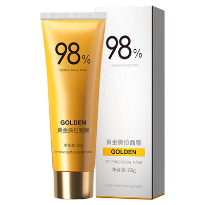 黄金撕拉面膜去黑头粉刺净肤女士深层清洁脸部毛孔污垢男专用正品