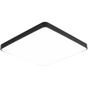 超薄led吸顶灯正方形卧室灯现代简约书房间餐厅灯中性光4000k灯具