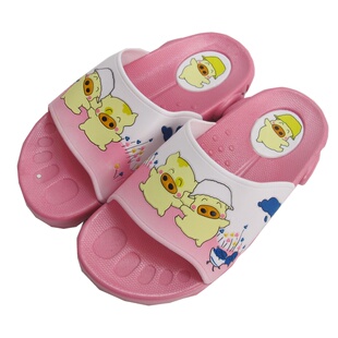 麦兜夏季儿童拖鞋男女童可爱卡通小孩室内防滑家用宝宝浴室凉拖鞋