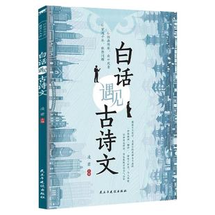 白话遇见古诗文正版书籍藏在古诗文里的夸人宝典腹有诗书气自华语言魅力当白话文遇到古诗文中国古诗词素材鉴赏大全集诗词唐诗宋词