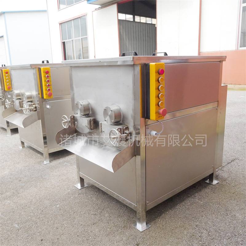 猪肉牛肉馅搅拌设备 大型馅料拌馅机 双绞龙搅拌机
