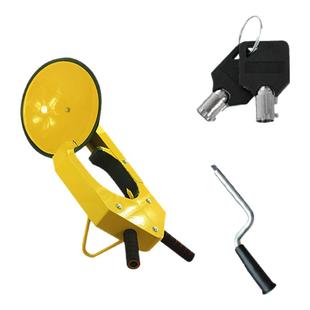 车轮锁轮胎锁汽车锁锁车器加厚小吸盘防盗锁大轿车物业专用车胎锁