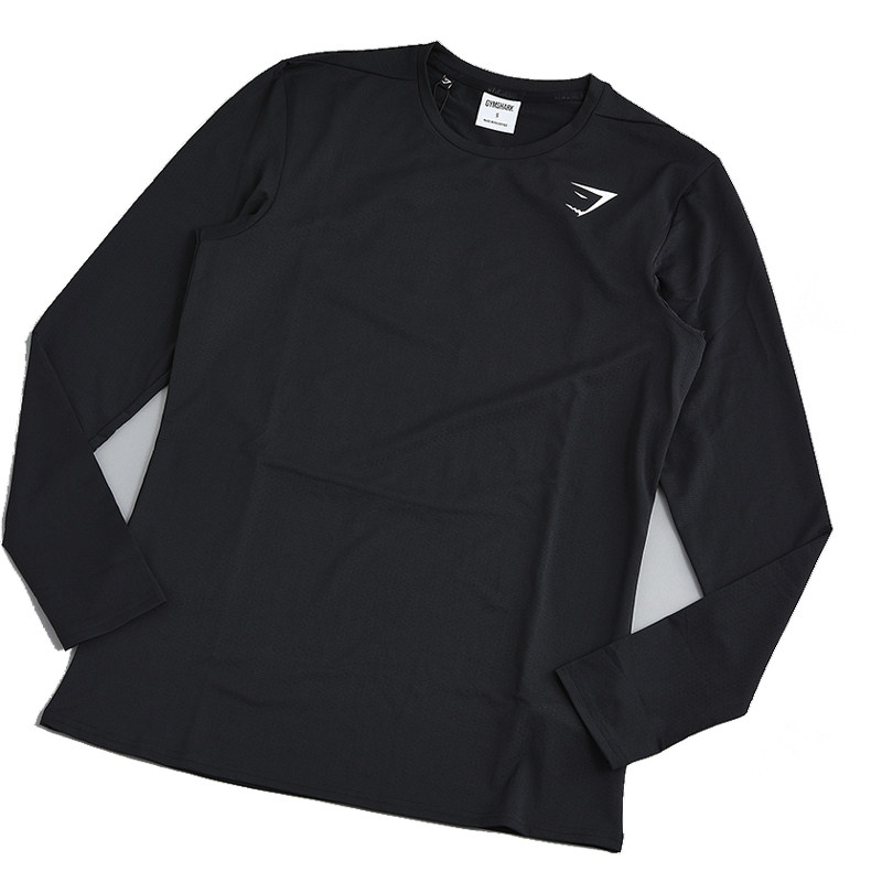 GYMSHARK ARRIVAL LONG SLEEVE T-SHIRT 健身速干修身长袖体恤