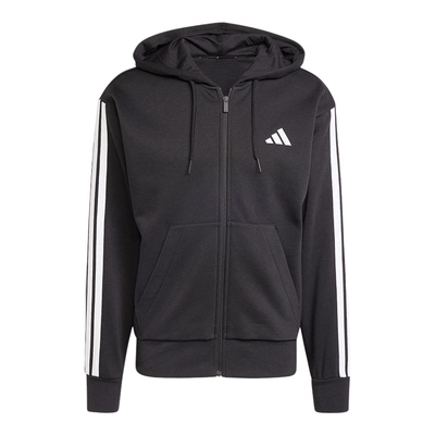 Adidas/阿迪达斯正品ESSENTIALS 男士休闲条纹连帽运动外套JD1870
