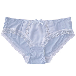 柔风拂面~超细腻超光滑柔软牛奶丝女生内裤学生短裤女式低腰甜美