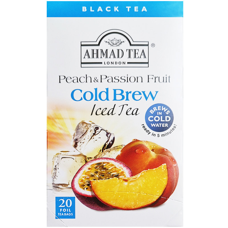 AHMADTEA蜜桃百香果冷泡茶