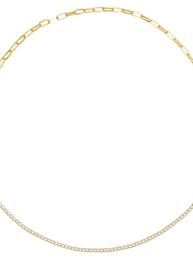 现货PDPAOLA纯银镀金颈链