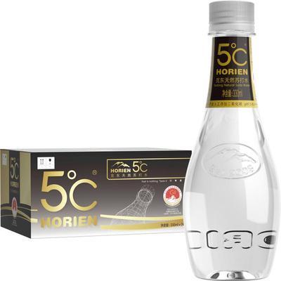 5°C高端碱性无糖克东天然苏打水