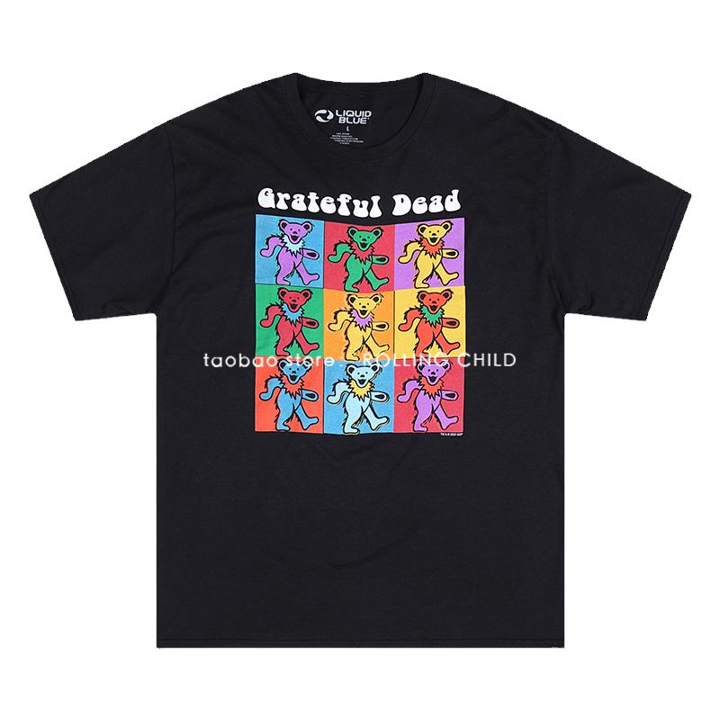 正版GratefulDead小熊T恤现行版